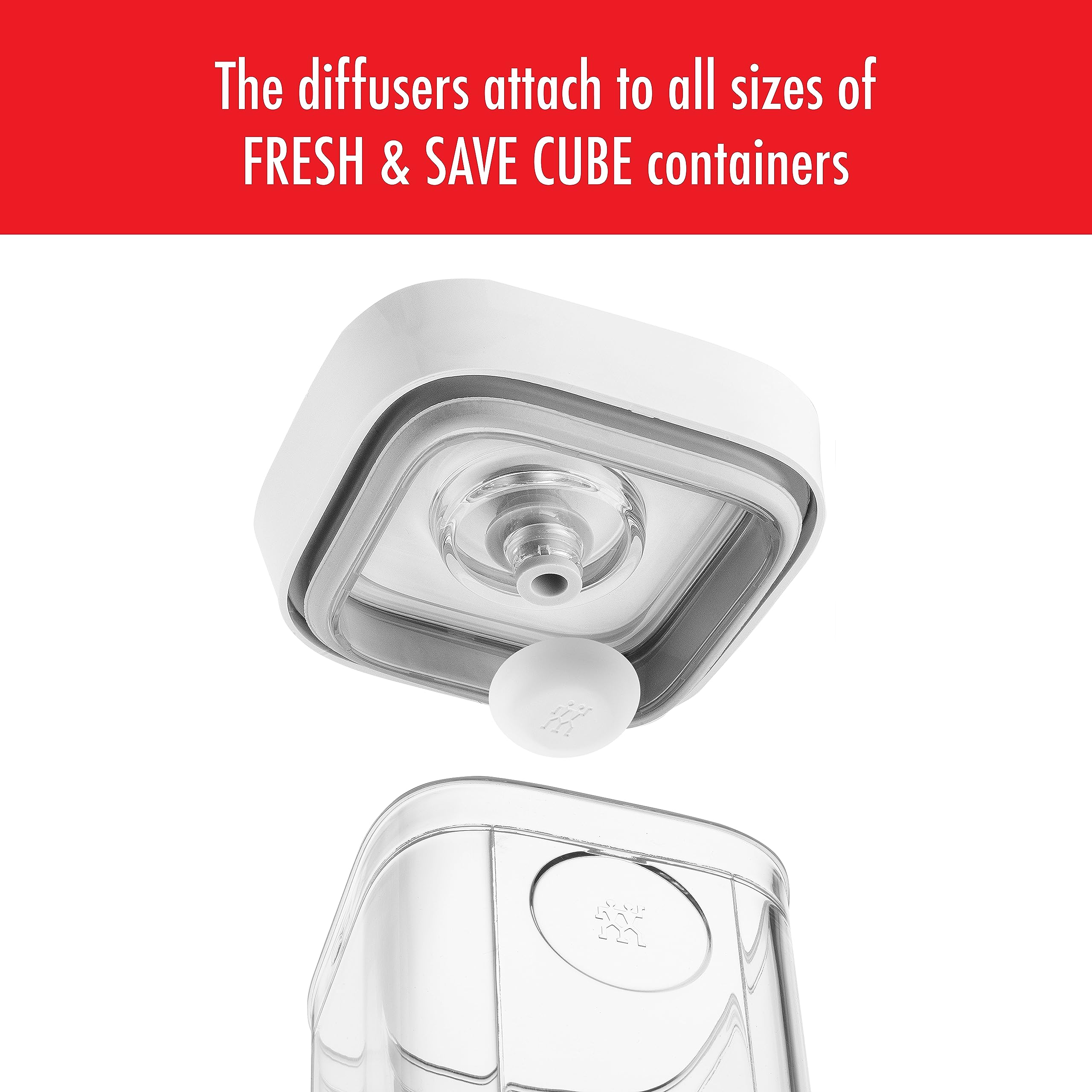 Amazon｜ZWILLING Fresh & Save CUBE ディフューザー6点セット 小麦粉